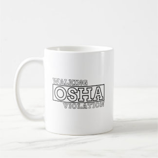 Taza De Café Caminando por la violación de Osha