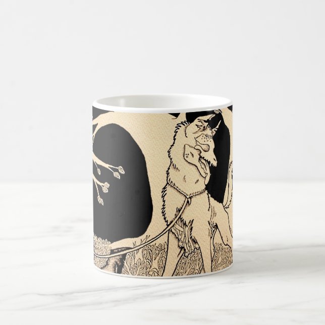 Taza De Café "Caminando un perro muerto " (Centro)