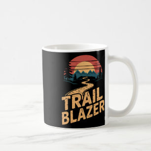 Taza De Café Caminante de montaña vintage pionero del sendero d