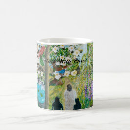Taza De Café Caminar Con El Café De Cristo