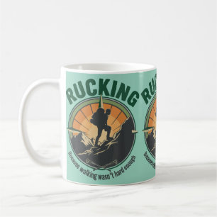Taza De Café Caminar con peso porque caminar no era lo suficien