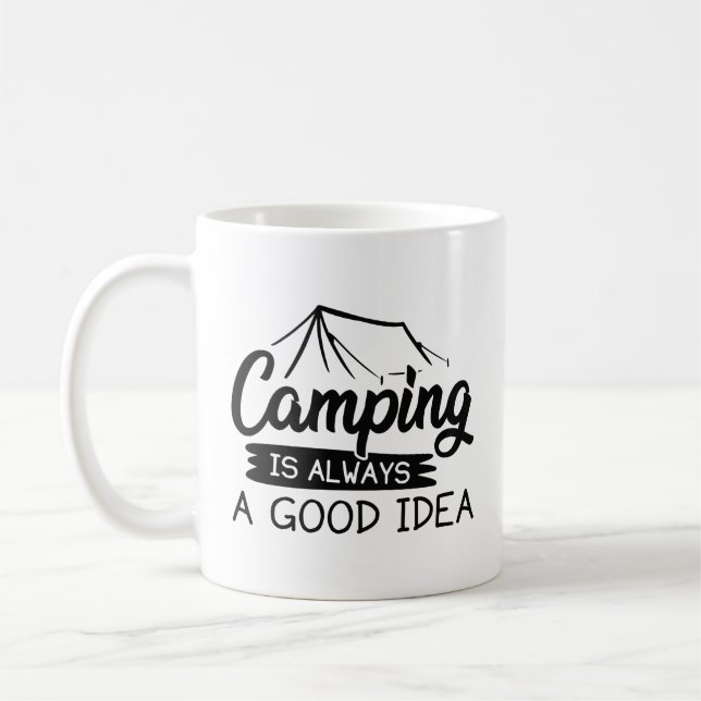 Taza De Café Caminar es siempre una buena idea (Izquierda)