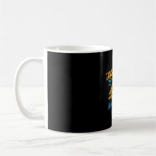 Taza De Café Caminar más preocuparse menos divertido verano cam