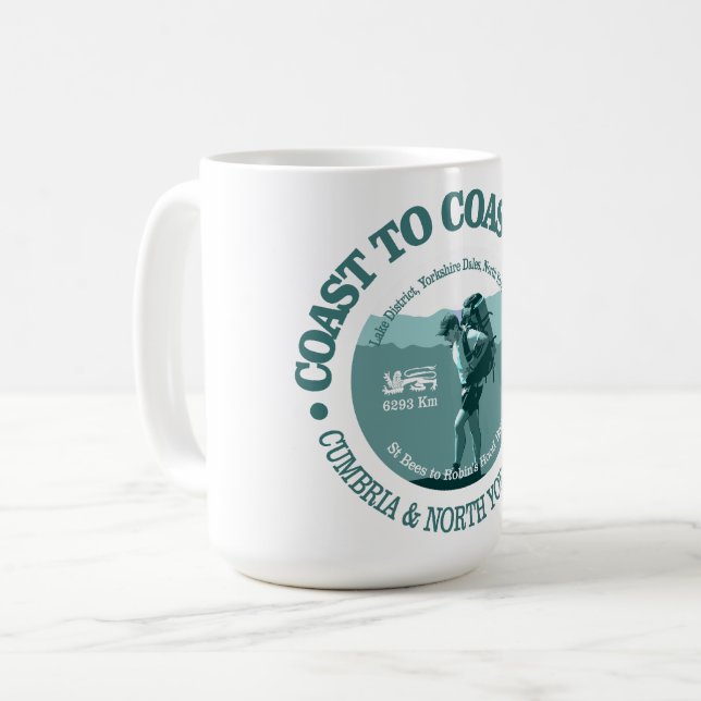Taza De Café Caminata Costa-Costa (T) (Anverso izquierdo)
