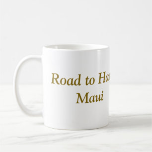 Taza De Café Camino a la cascada de Hana Maui Coffee Mug