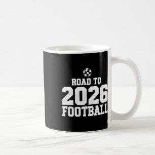 Taza De Café Camino Al 2026 Futbol Fúnebol Fanático De Fútbol 