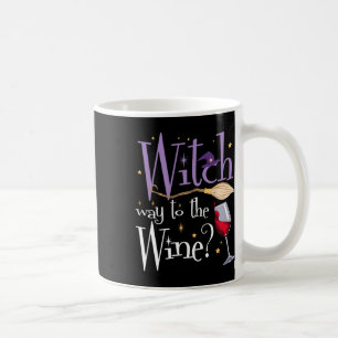 Taza De Café Camino Bruto A La Bebida De Halloween Vino Para Wi