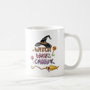 Taza De Café Camino de bruja al canto