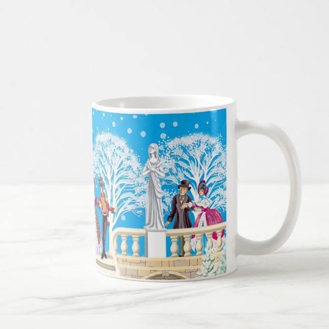 Taza De Café Camino de invierno (Derecha)