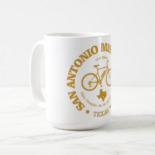 Taza De Café Camino de la Misión de San Antonia (ciclismo)