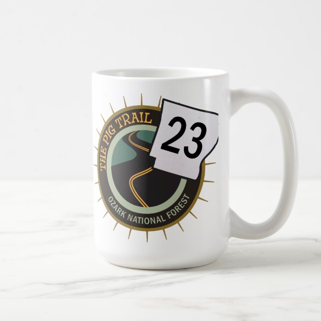 Taza De Café Camino de la motocicleta de Arkansas de la (Derecha)