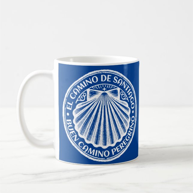 Taza De Café Camino de Santiago (Izquierda)