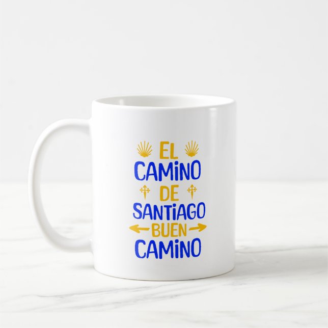 Taza De Café Camino de Santiago (Izquierda)