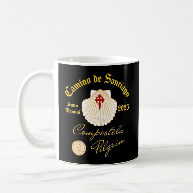 Taza De Café Camino De Santiago Anno Domini 2023 Caza (Izquierda)