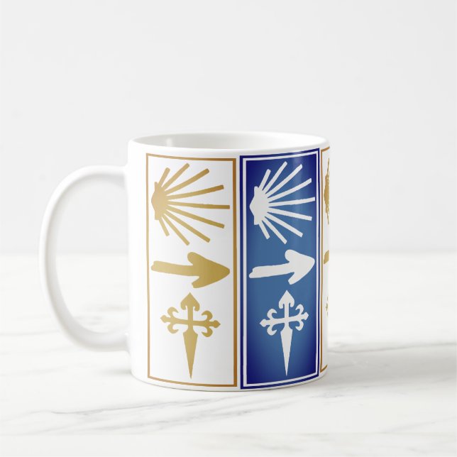 Taza De Café Camino de Santiago Coffee Mug (Izquierda)