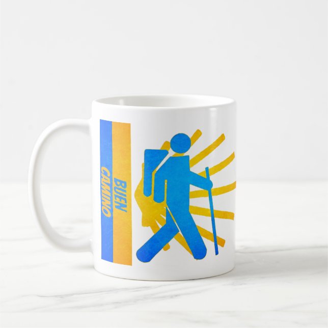 Taza De Café Camino de Santiago Coffee Mug (Izquierda)