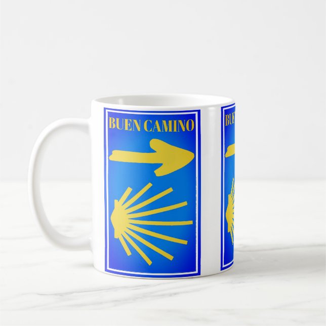 Taza De Café Camino de Santiago Coffee Mug (Izquierda)
