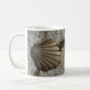 Taza De Café Camino de Santiago, Marcador de ruta de vieira