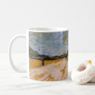 Taza De Café Camino de Van Gogh junto a las murallas de París