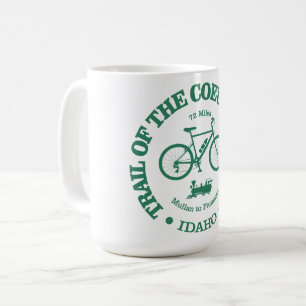 Taza De Café Camino del Coeur d'Alene (ciclismo)