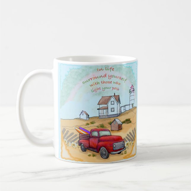 Taza De Café Camino del Faro  (Izquierda)