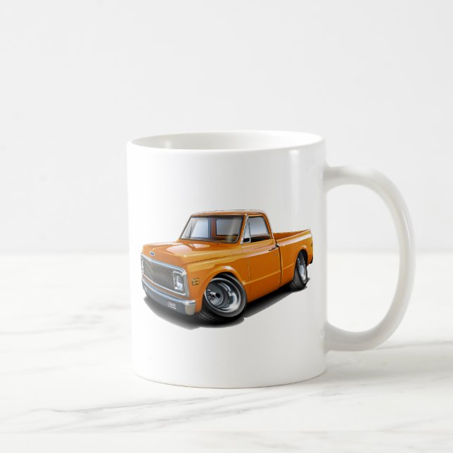 Taza De Café Camión 1970-72 del naranja de Chevy C10 (Derecha)