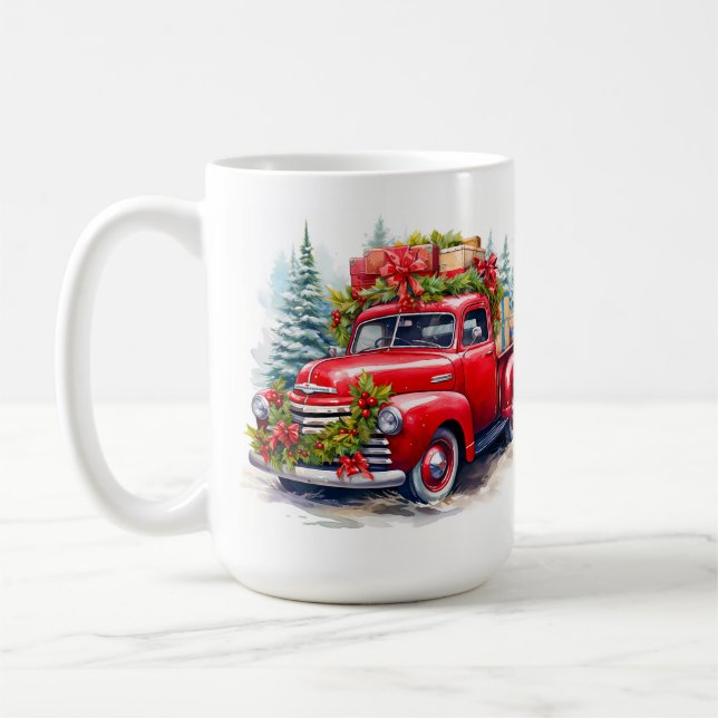 Taza De Café Camión Antiguo (Izquierda)