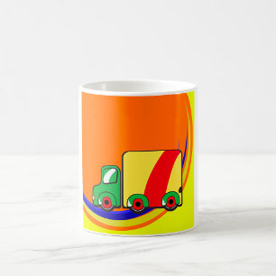 Taza De Café Camión colorido
