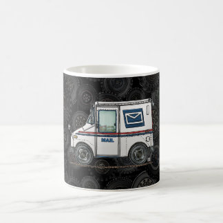 Taza De Café Camión de correo lindo