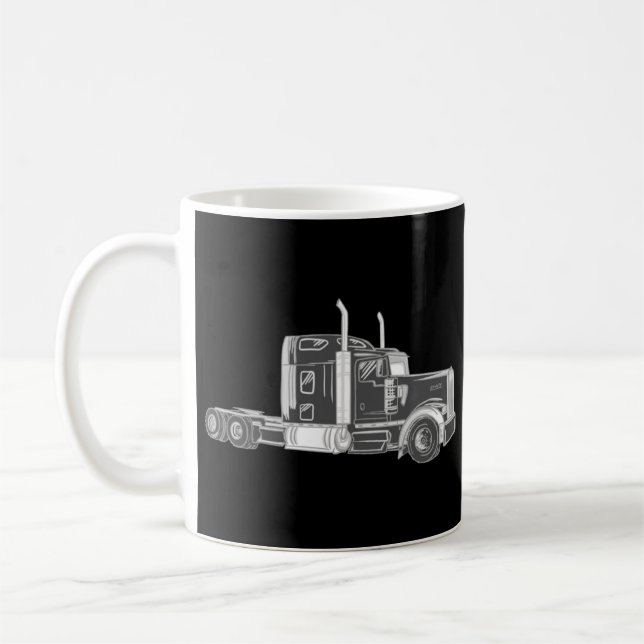 Taza De Café Camión de Kenworth (Izquierda)