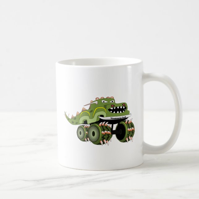 Taza De Café Camión de Monstersaurus (Derecha)