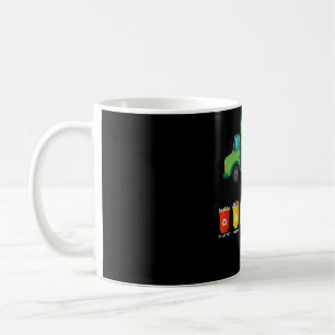 Taza De Café Camión de reciclaje Camión de basura infantil
