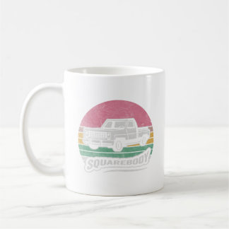 Taza De Café Camión de recogida cuadrado de la carrocería Camió