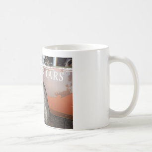 Taza De Café Camión de remolque Vintage para Rótulo basura de a