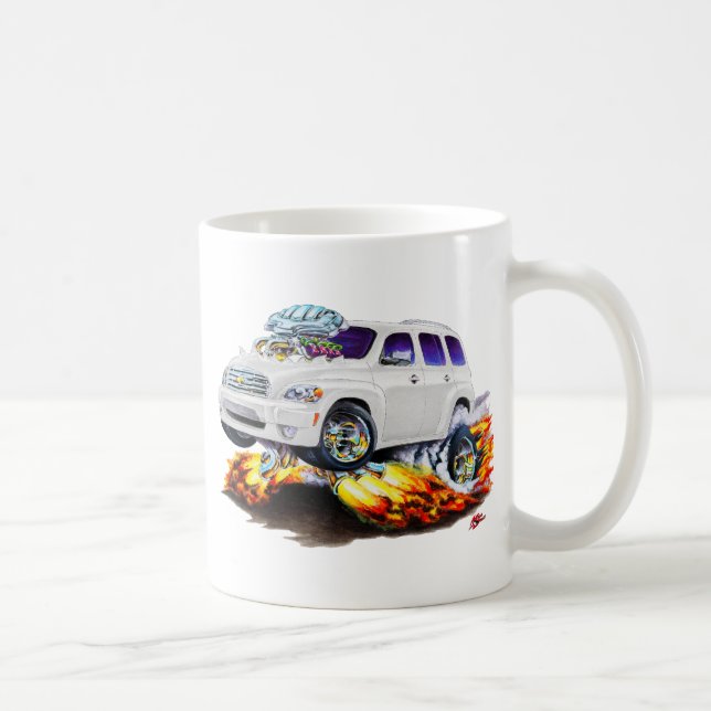 Taza De Café Camión del blanco de Chevy HHR (Derecha)