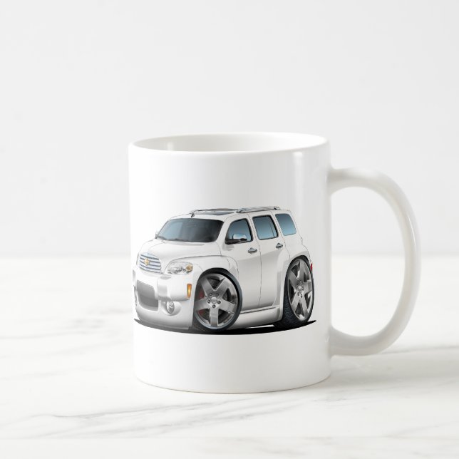 Taza De Café Camión del blanco de Chevy HHR (Derecha)