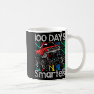 Taza De Café Camión Monstruo 100 Días Más Inteligentes Niños 10