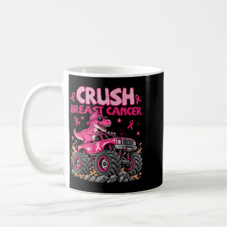 Taza De Café Camión Monstruo Concienciación Sobre Cáncer de Mam