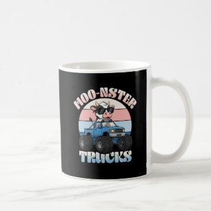 Taza De Café Camión Monstruo Vaca Divertido
