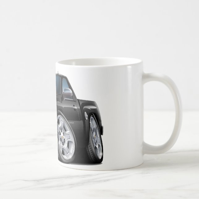 Taza De Café Camión negro de Chevy Silverado (Derecha)
