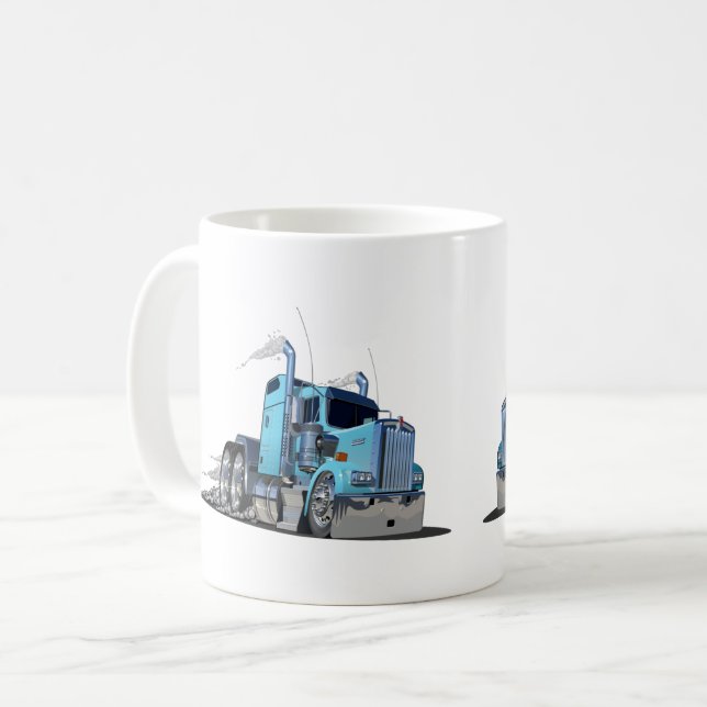 Taza De Café camión personalizado (Anverso izquierdo)