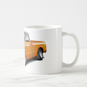 Taza De Café Camión superior Naranja-Blanco 1970-72 de Chevy