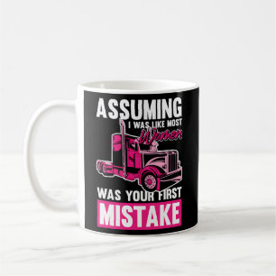 Taza De Café Camionera camionera - Conductora de camiones -