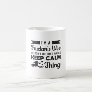 Taza De Café Camioneras mujer soy camionera camionera amor