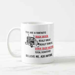 Taza De Café Camionero Camionero Divertido Fantástico