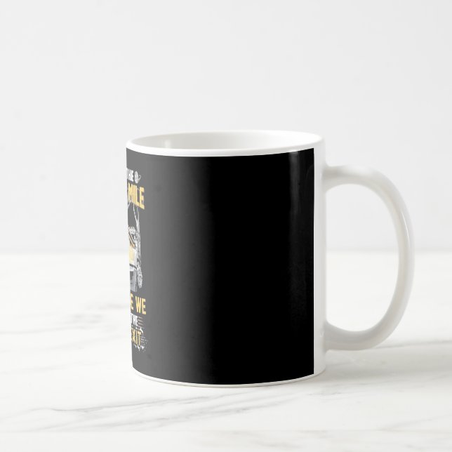 Taza De Café camionero de milla extra (Derecha)