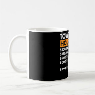 Taza De Café Camionero de remolque por hora