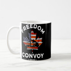 Taza De Café Camioneros canadienses Suppo del Convoy de Liberta