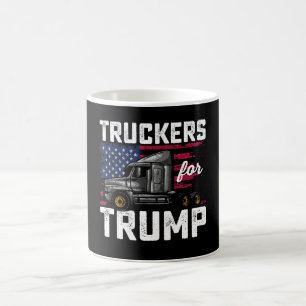 Taza De Café Camioneros Para Elección Presidencial De Trump Vin