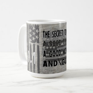 Taza De Café Camiones buenos secretos para la vida Mujer y arma